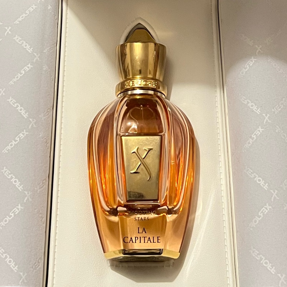 Xerjoff LA CAPITALE Perfume 50ml/1.7oz HALF FULL with box